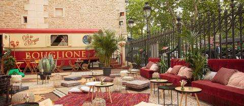 Gypsy; the summer terrace of the Cirque d'Hiver