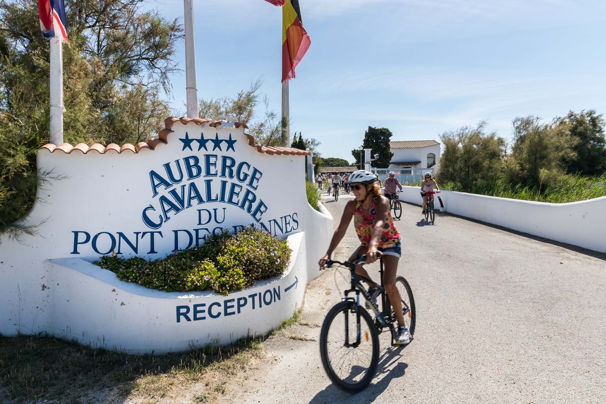 hôtel accueillant les cyclistes hôtel pour visiter la Camargue à vélo